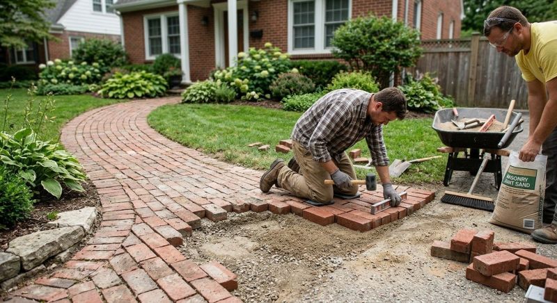 Brick Flatwork Repair in Boulder Creek, CA
