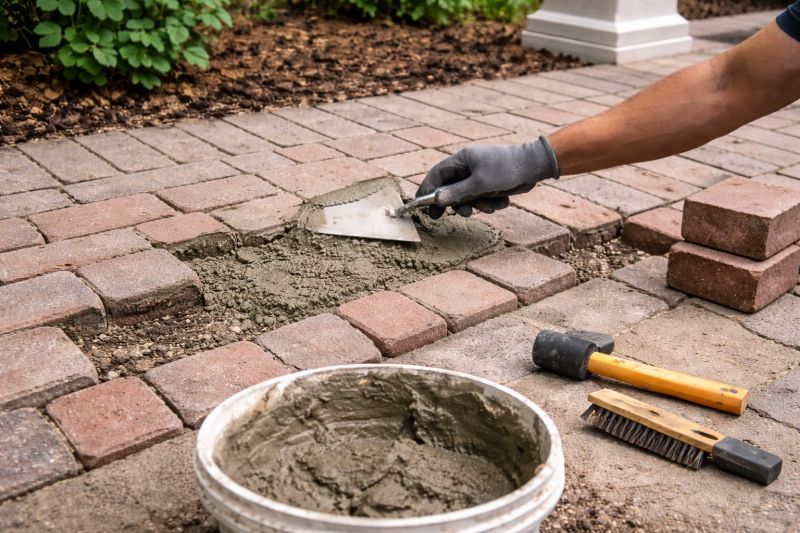 Brick Flatwork Repair in Redwood City, CA