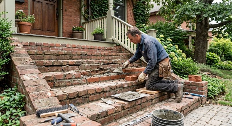 Brick Repair in Redwood City, CA