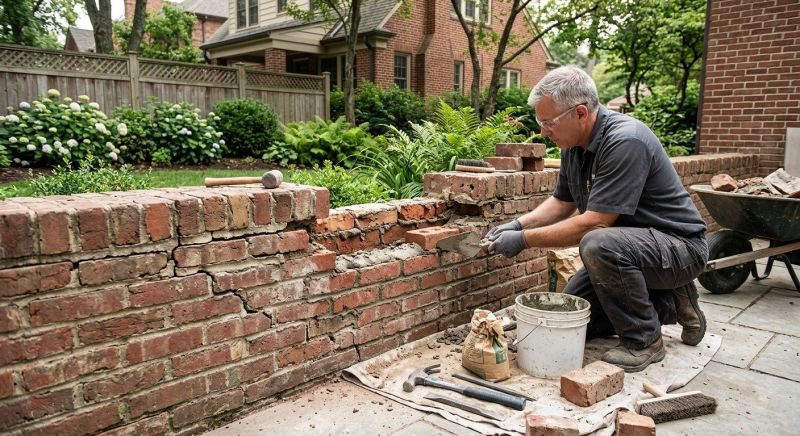 Brick Wall Repair in San Jose, CA