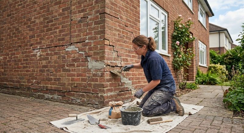 Brick Wall Repair in Sunnyvale, CA