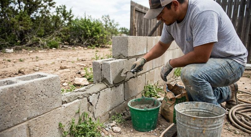 Concrete Block Repair in Pleasanton, CA
