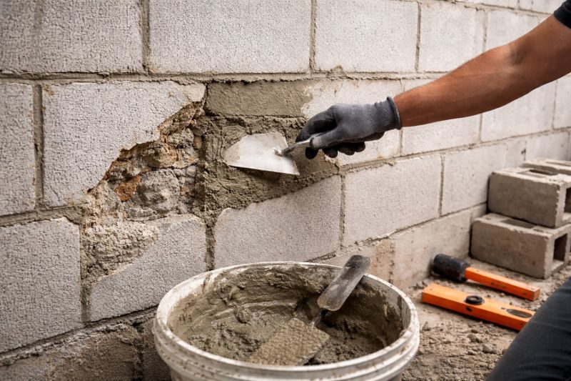 Concrete Block Repair in Sunnyvale, CA