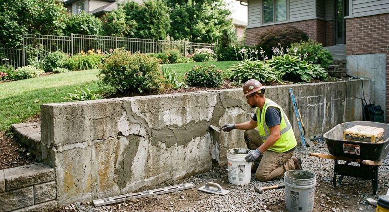 Retaining Wall Repair in Cupertino, CA