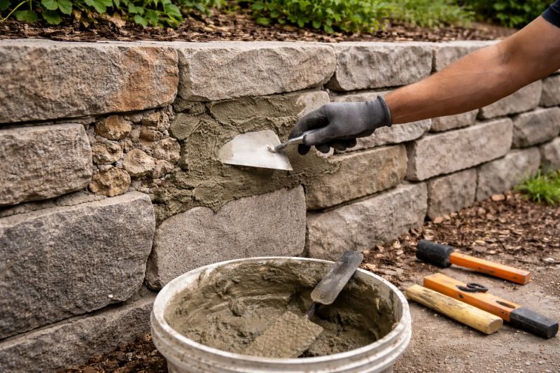 Retaining Wall Repair in Portola Valley, CA