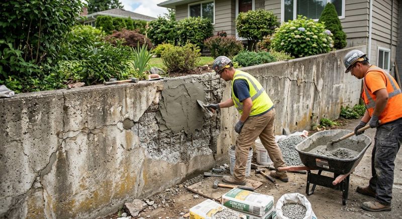 Retaining Wall Repair in Stanford, CA