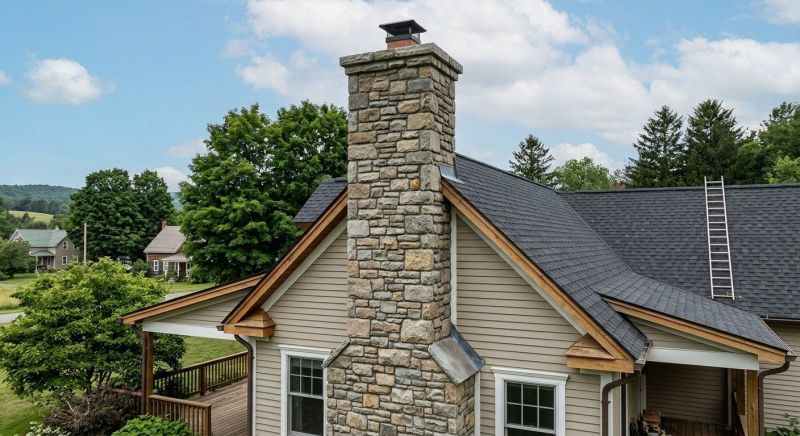 Stone Chimney Installation in San Jose, CA