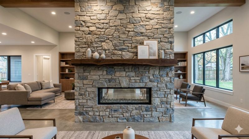 Stone Chimney Installation in Morgan Hill, CA