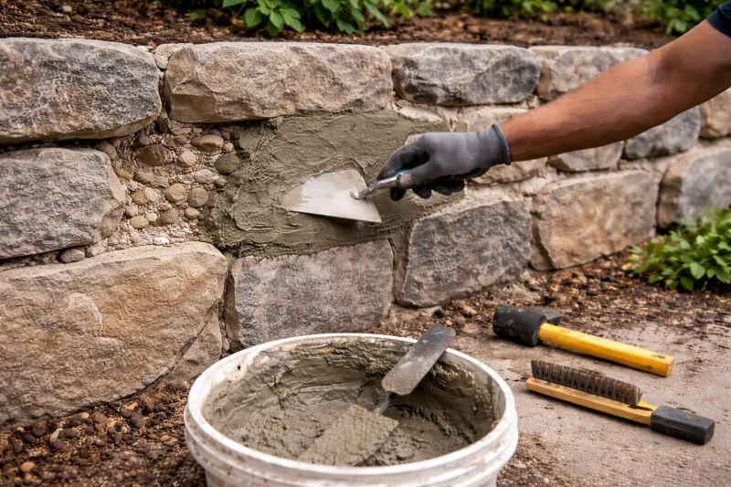 Stonework Repair in Scotts Valley, CA